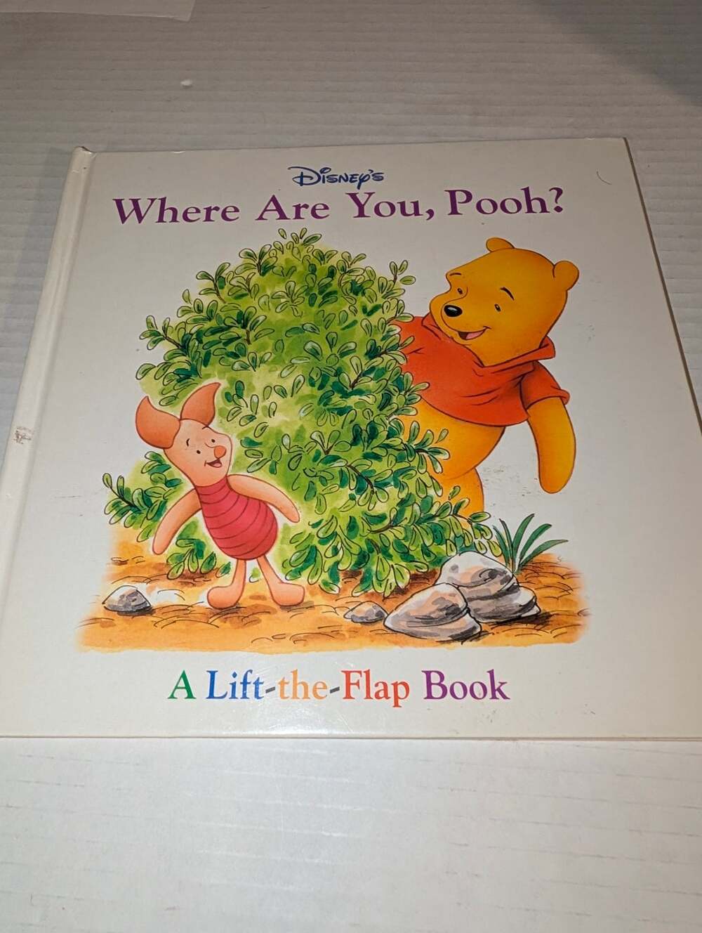 Disney's Where Are You, Pooh? A Lift-The-Flap Book 1st Discovery